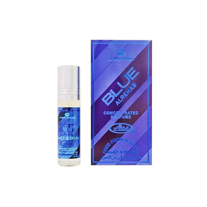 Al Rehab Blue 6ml Roll on attar1