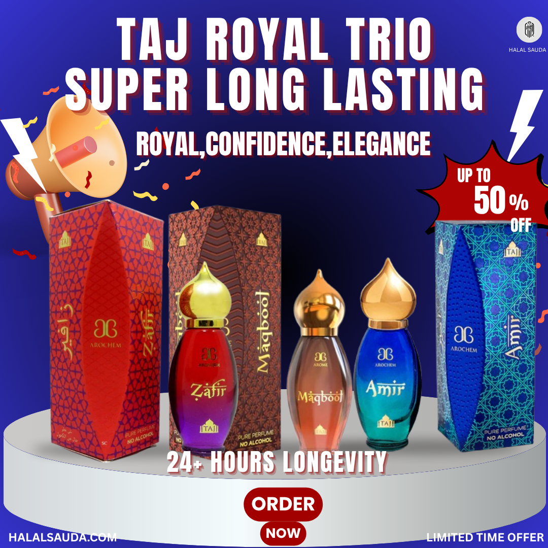 Taj Royal Trio Combo Attar Set