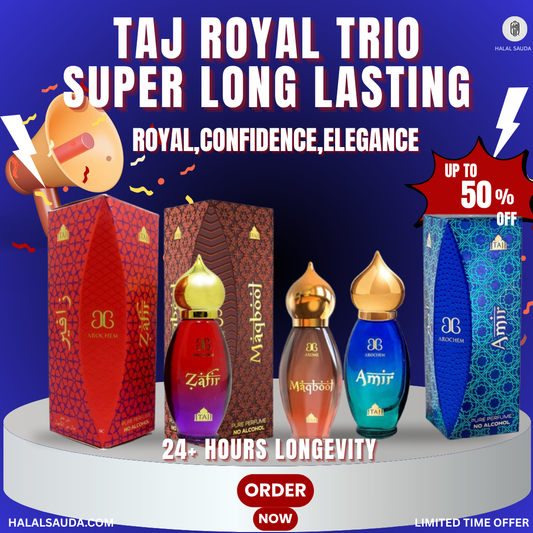 Taj Royal Trio Combo Attar Set