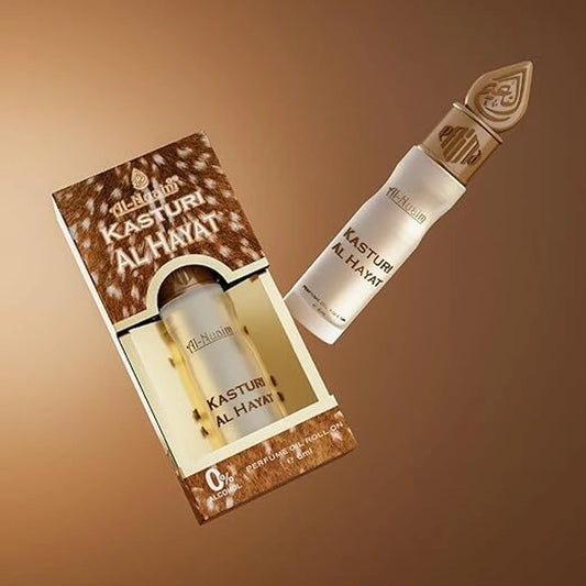 Kasturi Al Hayat by Al Nuaim – 6ml Roll-on Attar