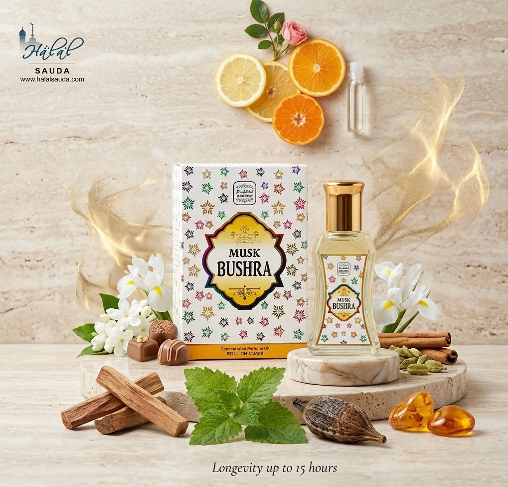 Naseem Musk Bushra Attar Roll On 24ml