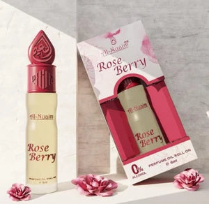Al Nuaim Rose Berry Attar – E Series – 6ml Roll-On