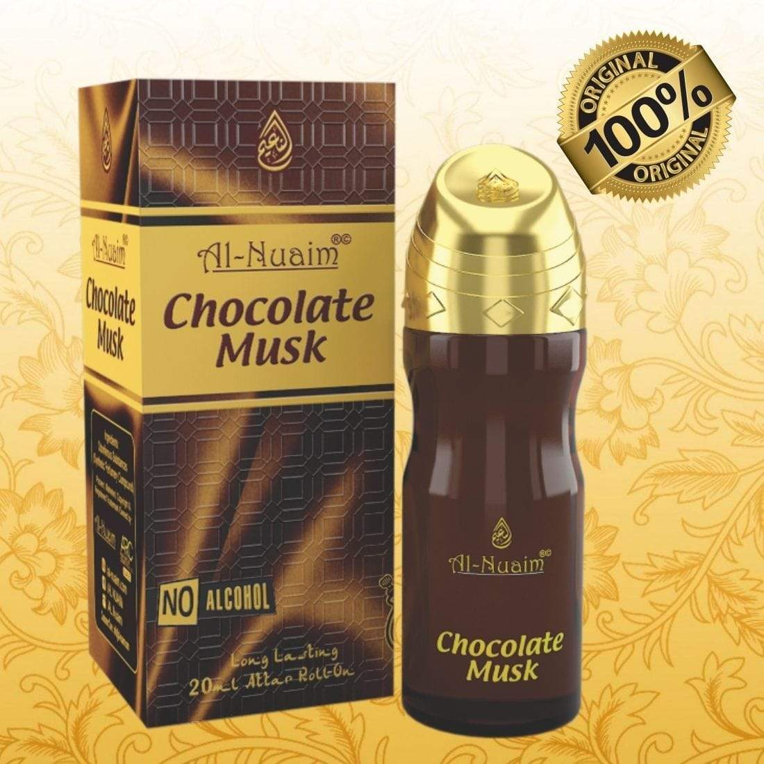 al nuaim chocolate musk attar 20ml
