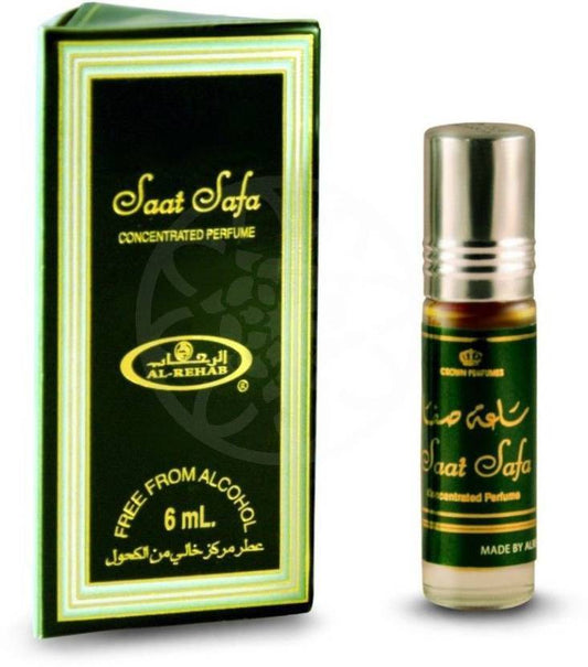 Al Rehab Saat Safa Attar 6ml Pack