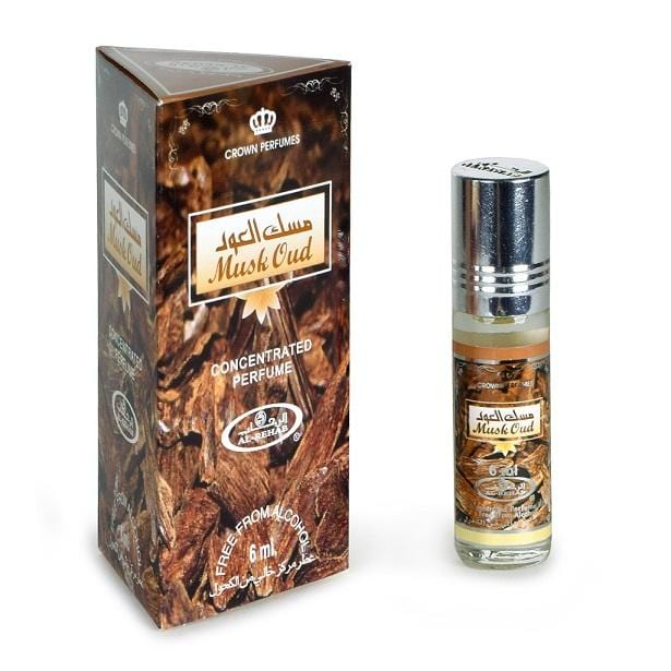 Al Rehab Musk Oud Attar 6ml Pack