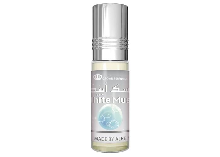 Al Rehab White Musk Attar 6ml Bottle