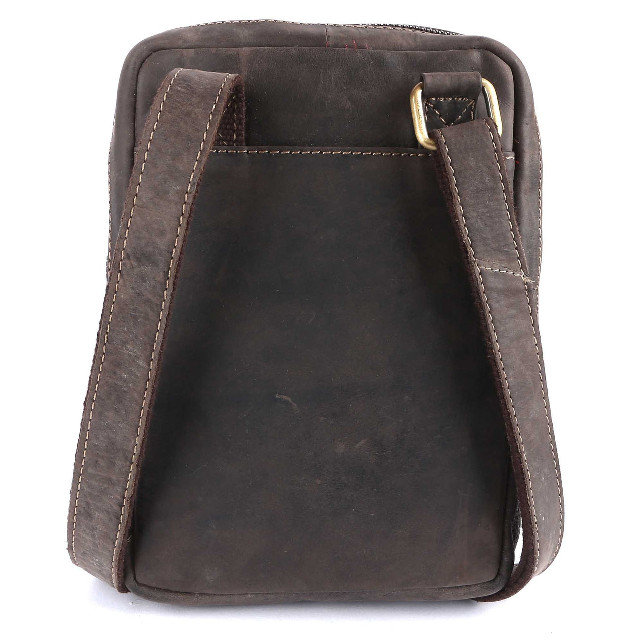 Pinato Genuine Leather Messenger Bag Brown for Women & Men (PL-5618)