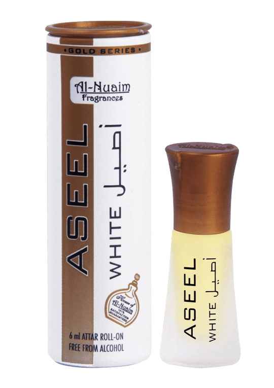 Al Nuaim Aseel White Attar 6ml Pack