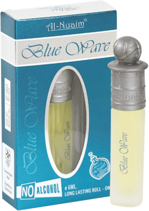 Al Nuaim Blue Wave Attar Roll On 6ml Pack