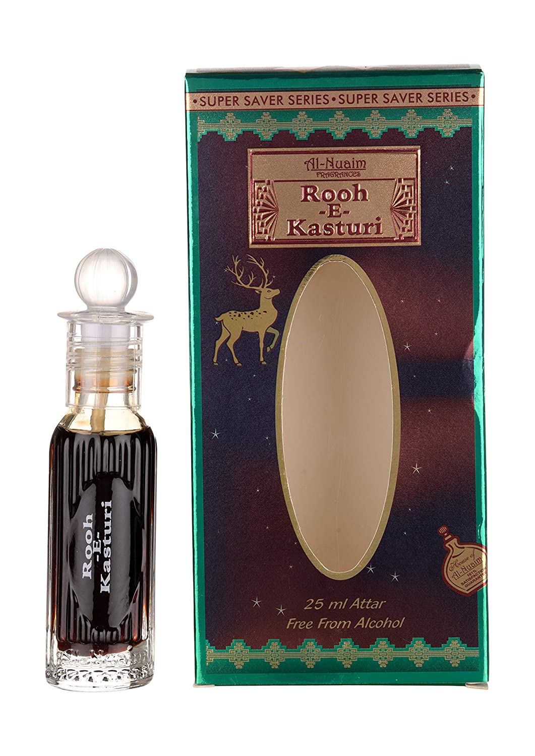 Al Nuaim Rooh-E-Kasturi Attar 25ml