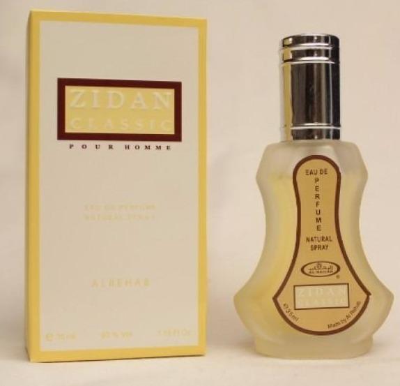 Al Rehab Zidan Classic Pour Homme Eau De Parfum Men 35ml