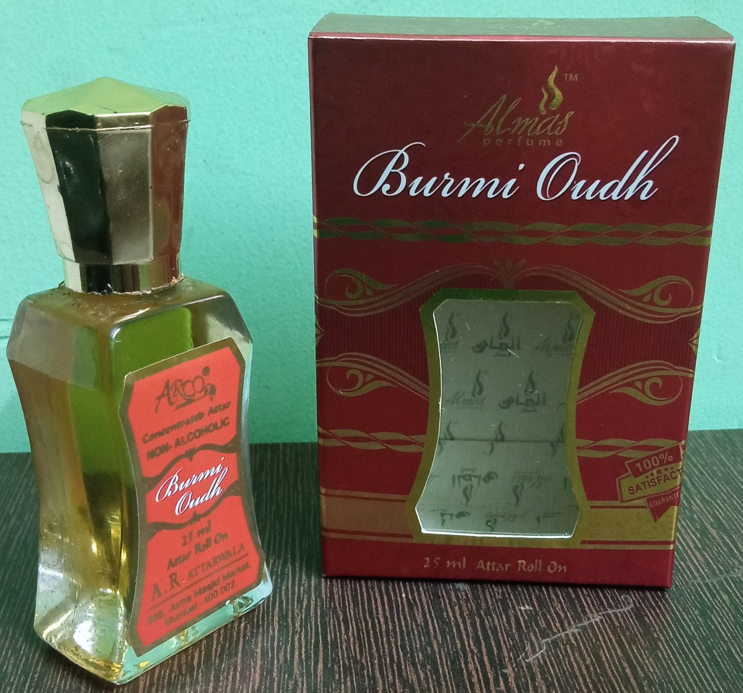 Almas Burmi Oudh Attar 25ml