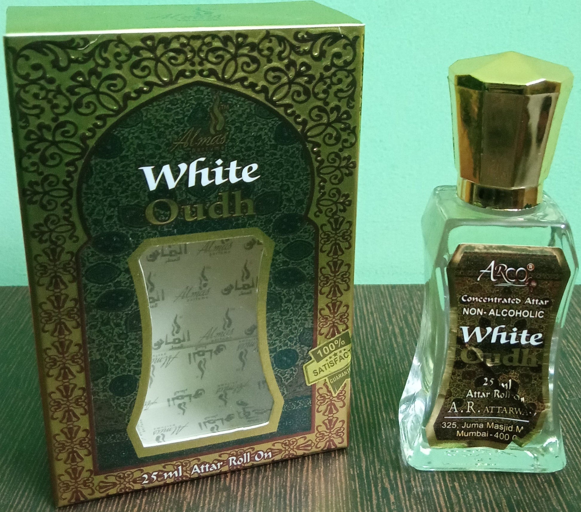 Almas White Oudh Attar 25ml
