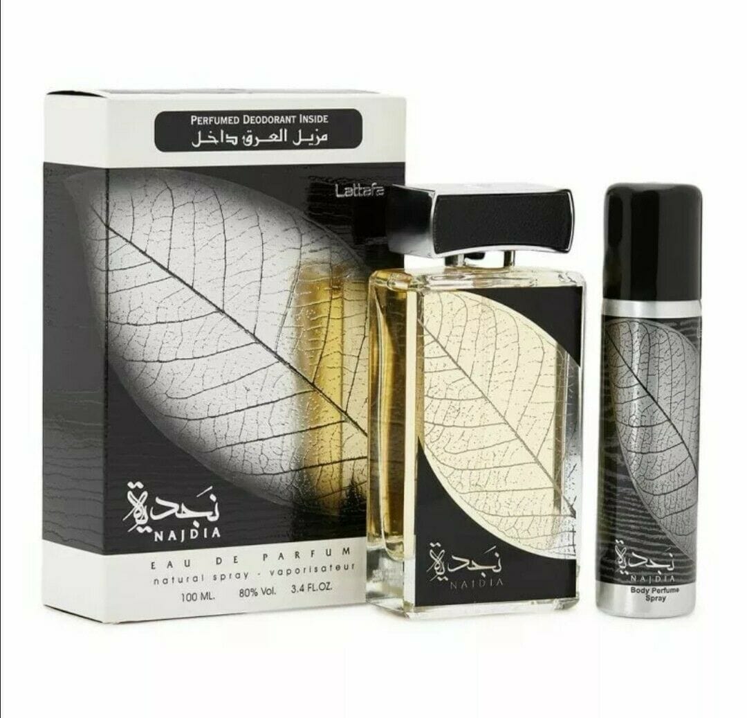 Lattafa Najdia Eau De Parfum Men 100ml- with Free Deodorant