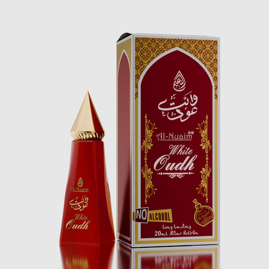 Al Nuaim White Oudh Attar 20ml