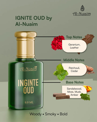 Al Nuaim Ignite Oud Attar 9.9ml