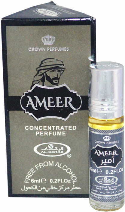 Al Rehab Oudh Combo – Al rehab Avenue, Al rehab Shaikha & Al Rehab Amir (Pack of 3 x 6ml Roll-On)