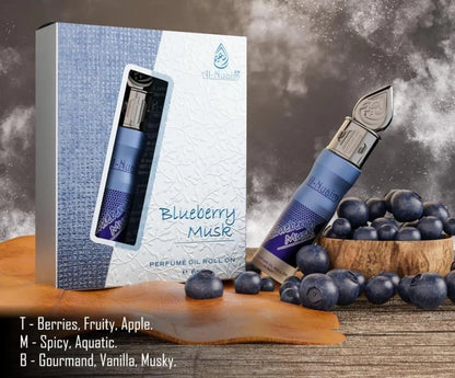 Blueberry Musk 6ML Roll-on Attar by Al-nuaim