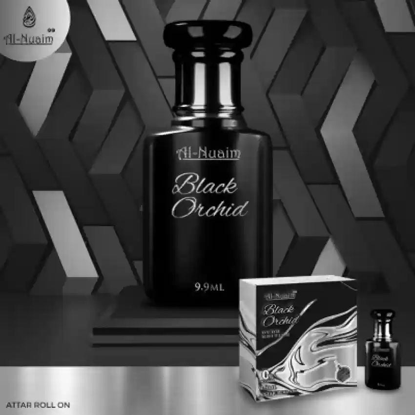 Al Nuaim Black Orchid Oudh Edition Attar 9.9ml