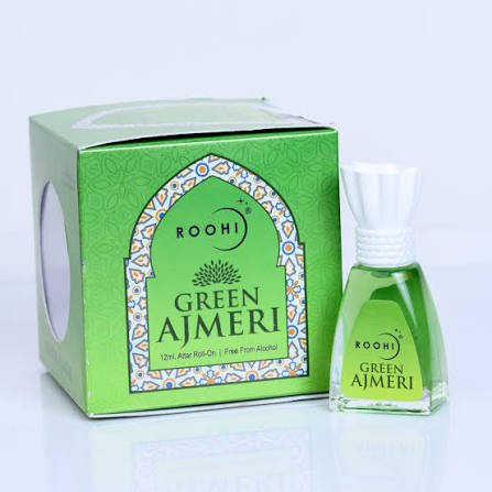 Roohi Green Ajmeeri Attar 12ml