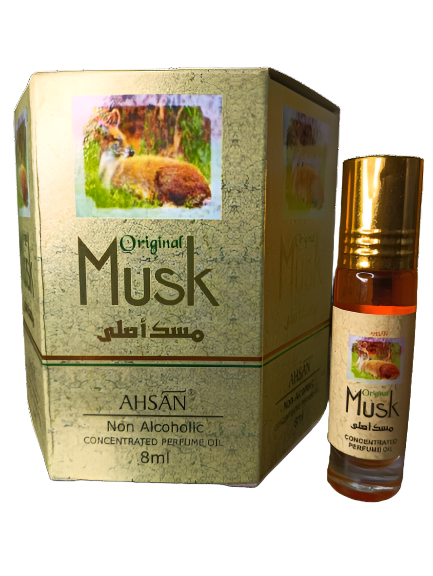 Ahsan Original Musk Attar 8ml  (Pack of 2 )