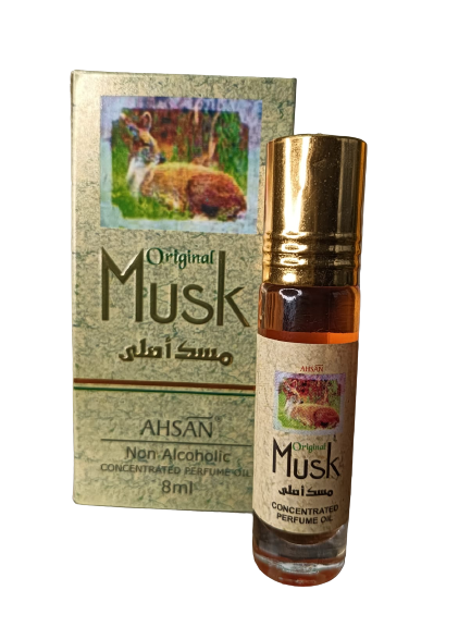 Ahsan Original Musk Attar 8ml ( pack of 2)