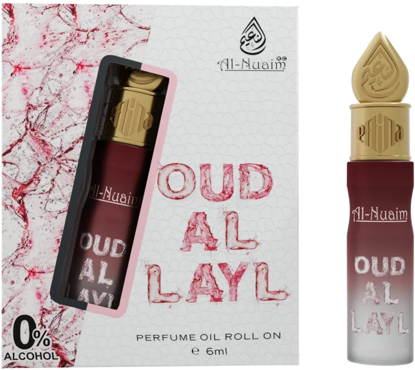 Al Nuaim Oud Al Layl Attar 6ml Roll On