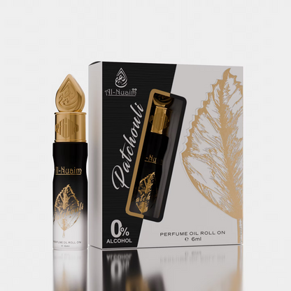 Al Nuaim Patchouli Attar – 6ml Roll-On