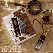 Al Nuaim Umbre Leather Attar 6ml Roll On