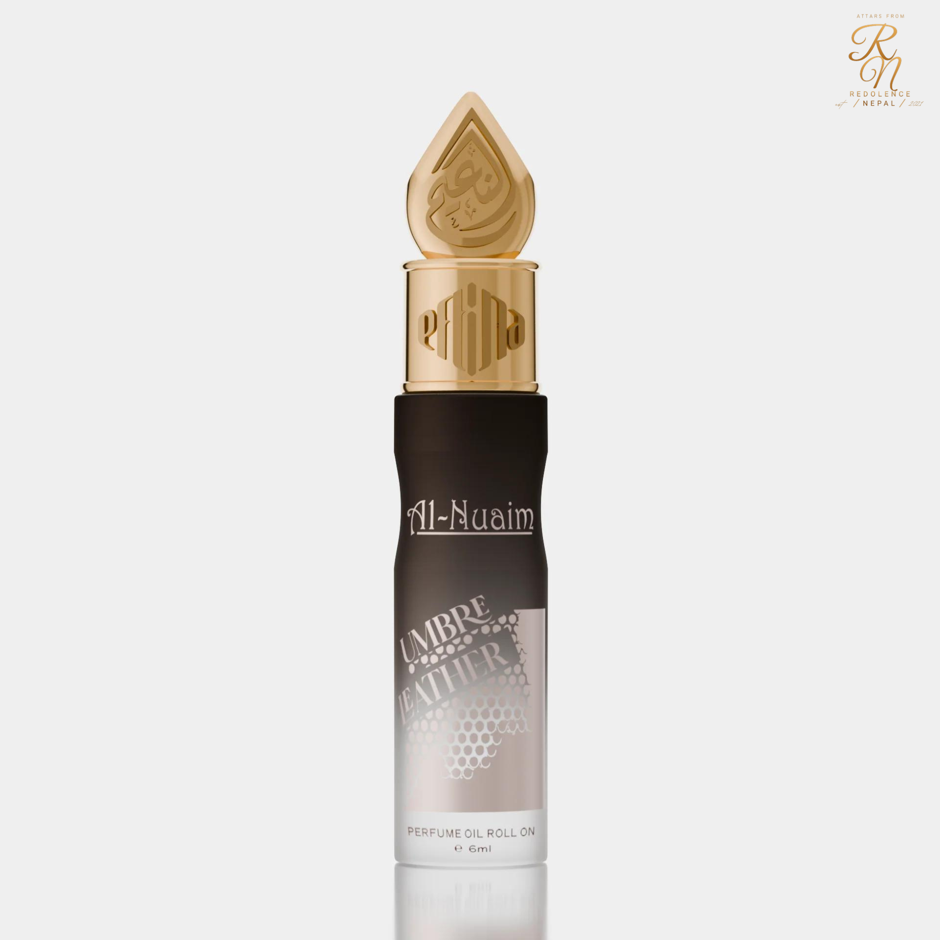 Al Nuaim Umbre Leather Attar 6ml Roll On