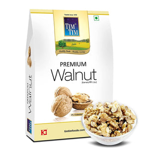Tim Tim Premium Quarters Walnuts Kernels(Vacuum Packed) 250g