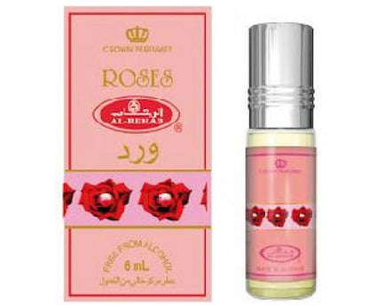 Al Rehab Roses Attar 6ml – HalalSauda