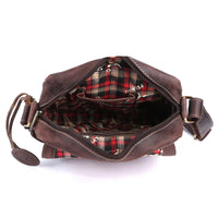 Thumbnail for Pinato Genuine  Leather Messenger Bag Brown for Women & Men (PL-2718)
