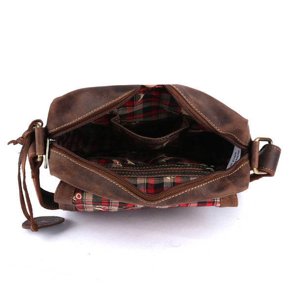 Pinato Genuine Leather Messenger Bag for Men & Women (PL-2718)
