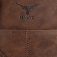 Thumbnail for Pinato Genuine Leather Cognac Messenger Bag for Men & Women (PL-4318)