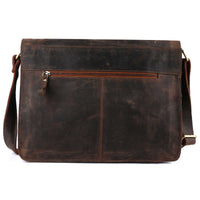 Thumbnail for Pinato Leather Cognac Briefcase Portfolio, Messenger Bag for Men & Women (PL-5018)