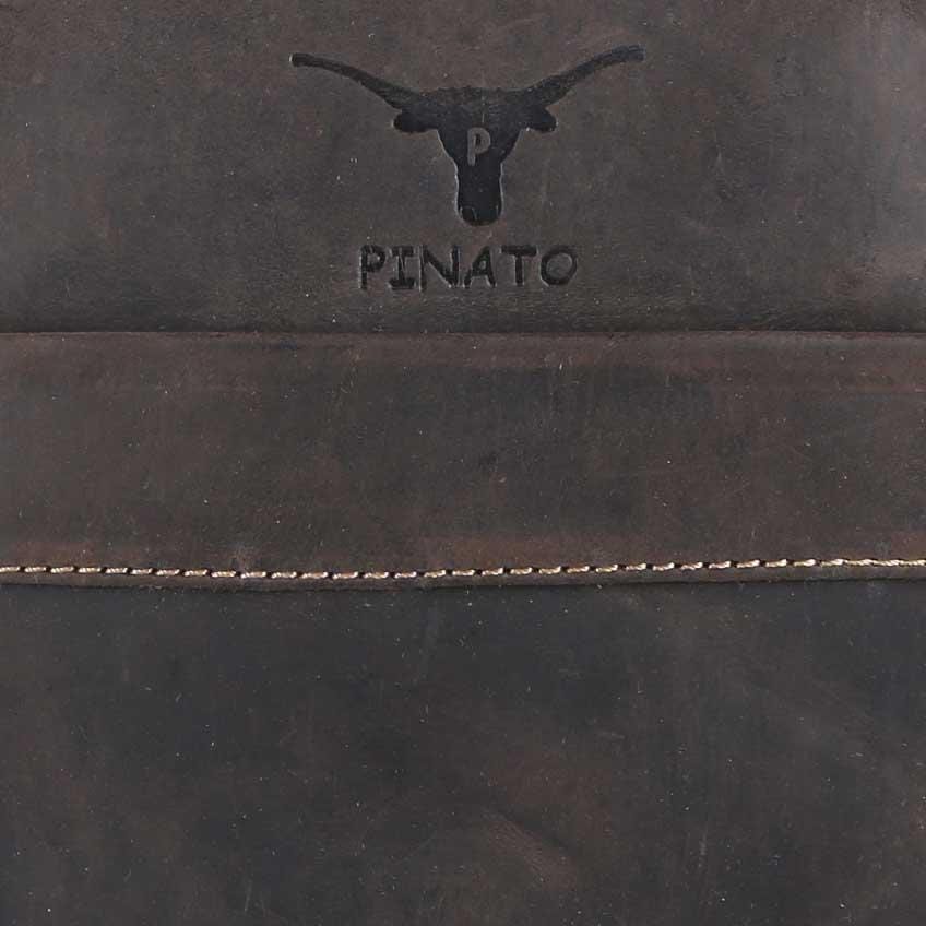 Pinato Genuine Leather Messenger Bag Brown for Women & Men (PL-5618)