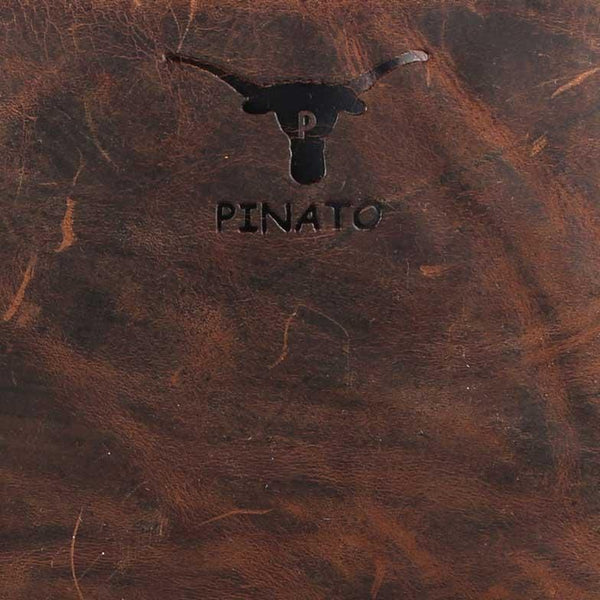 Pinato Genuine Leather Cognac Messenger Bag for Men & Women (PL-5718)