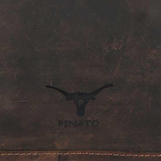 Pinato Genuine Leather Messenger Laptop Bag for Men & Women (PL-6518)