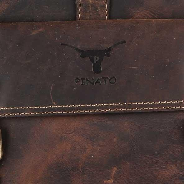 Pinato Genuine Leather Camel Backpack for Women & Men (PL-7717)