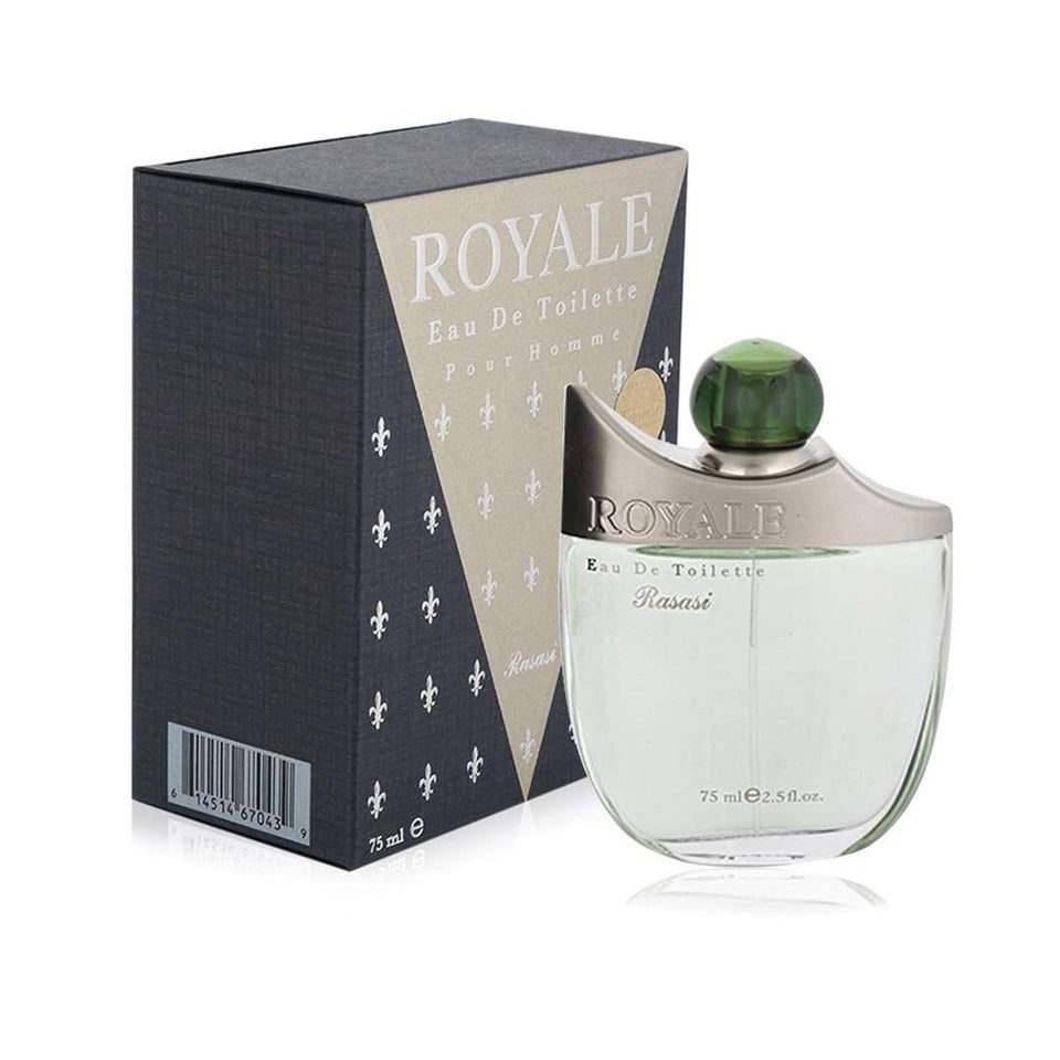 Rasasi Royale Eau de Toilette Pour Homme 75ml HalalSauda