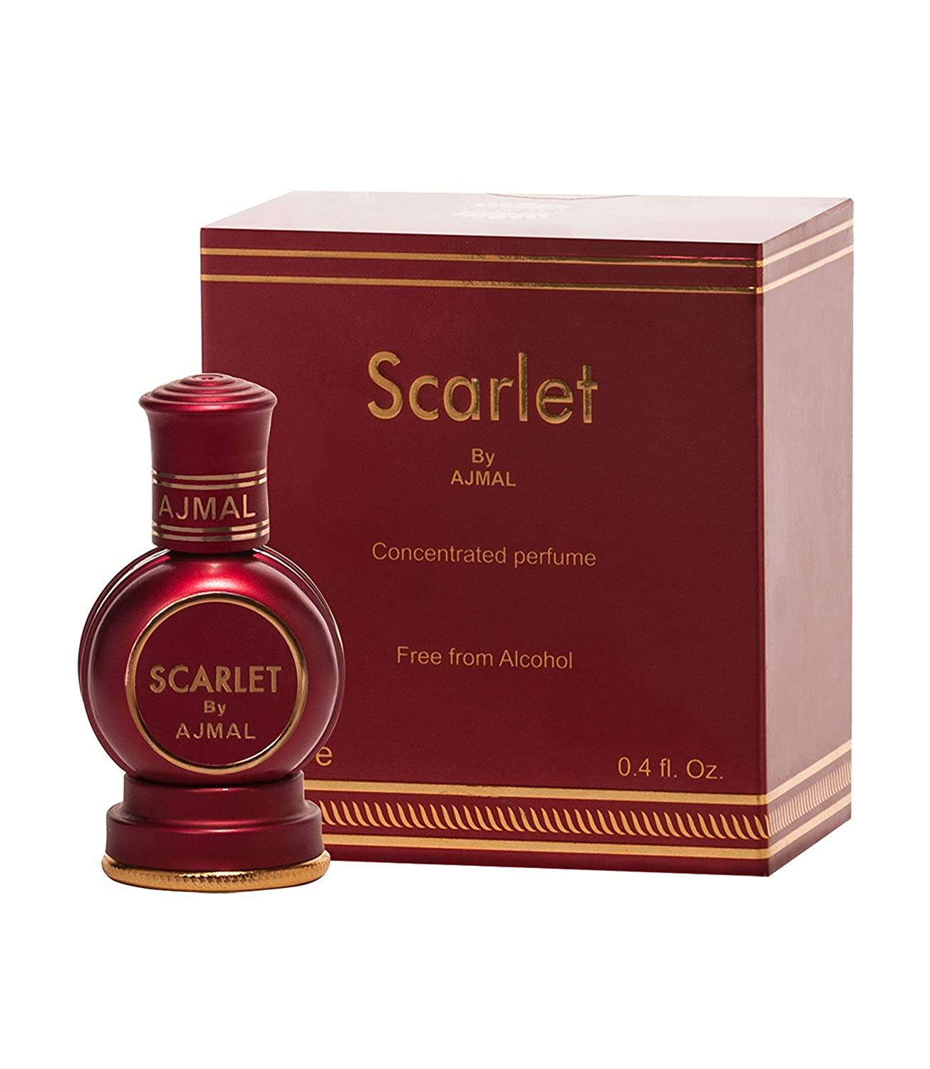 Ajmal Scarlet Attar 12ml Pack