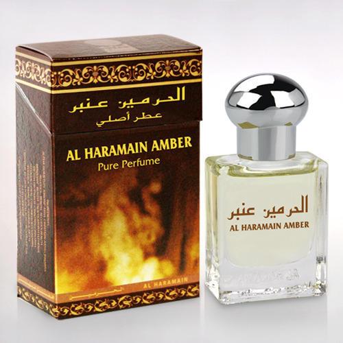 Al Haramain Amber Pure Perfume Attar 15ml Roll-On  Pack