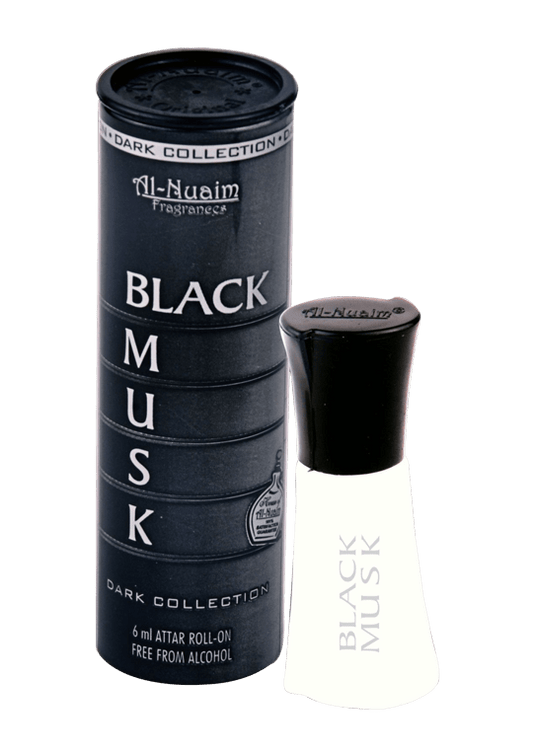 Al Nuaim Black Musk Attar 6ml Roll-On