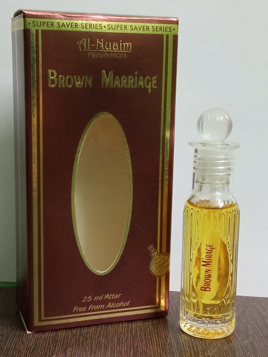 Al Nuaim Brown Marriage Attar 25ml