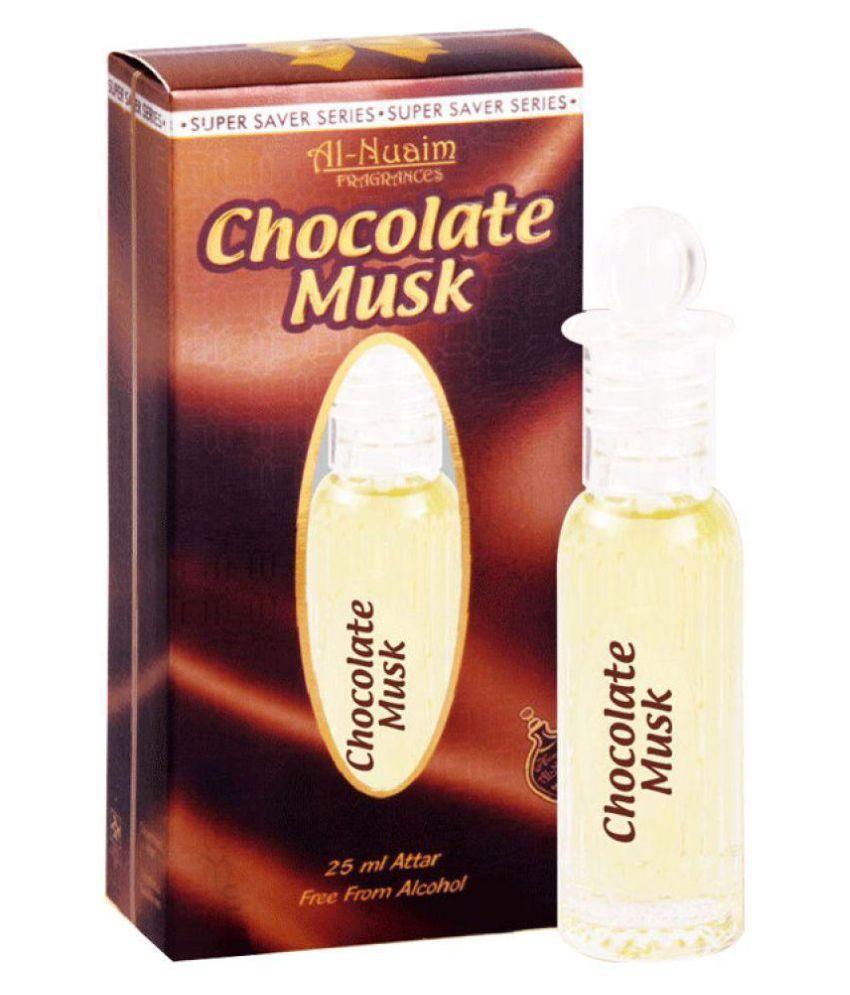 Al Nuaim Chocolate Musk Attar Roll On 25ml Pack