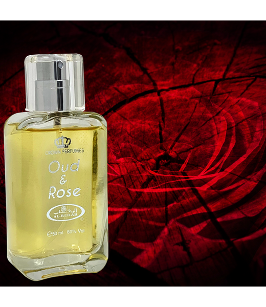 Al Rehab Oud & Rose Eau De Parfum Men and Women 50ml
