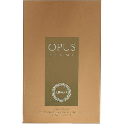 Armaf Opus Femme Women French Perfume Oil 20ml