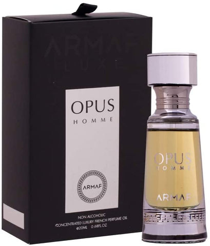Armaf Opus Homme Men French Perfume Oil 20ml