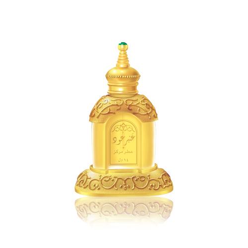 Amber Ood - vintage gorgeous attar bottle